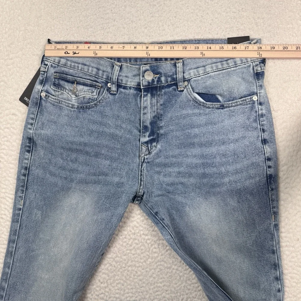 True Religion Jeans Mens 34 (36x34) Billy Relaxed Bootcut Flap Pocket NWT $164